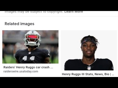 Las Vegas Raiders More Information On Henry Ruggs By Eric Pangilinan