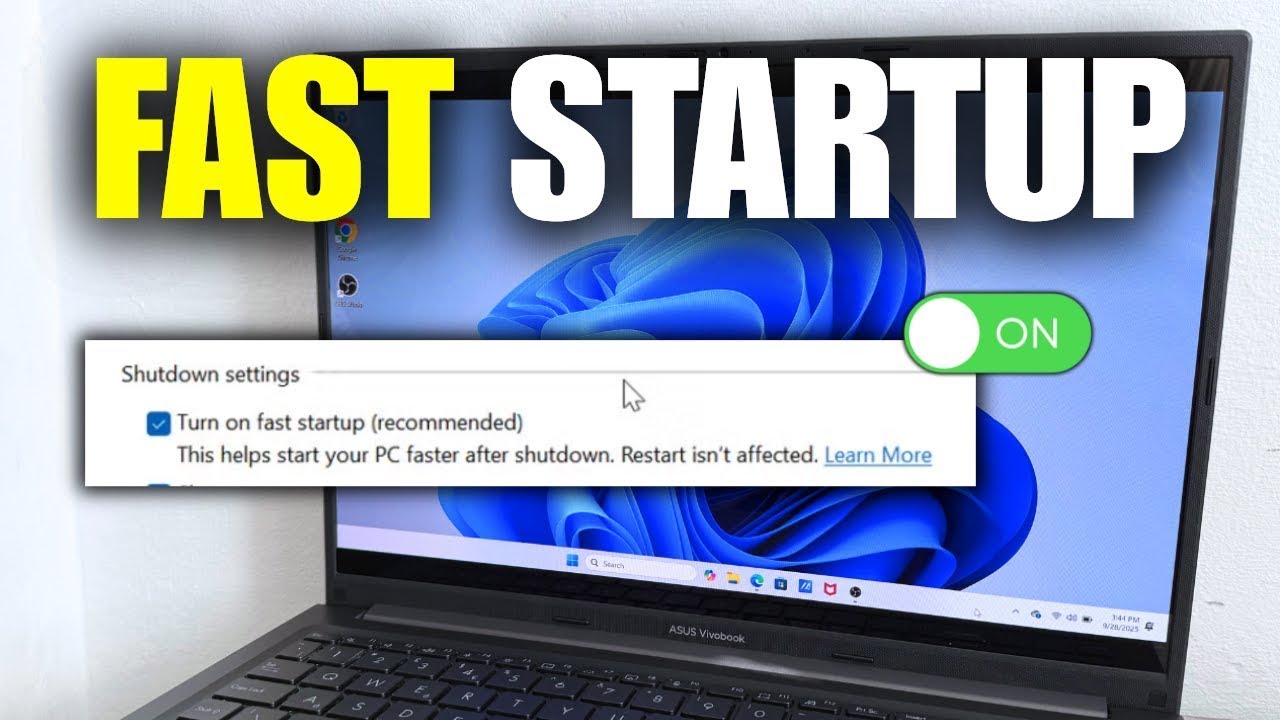 How To Turn On Fast Startup Windows 11 (2025) - YouTube