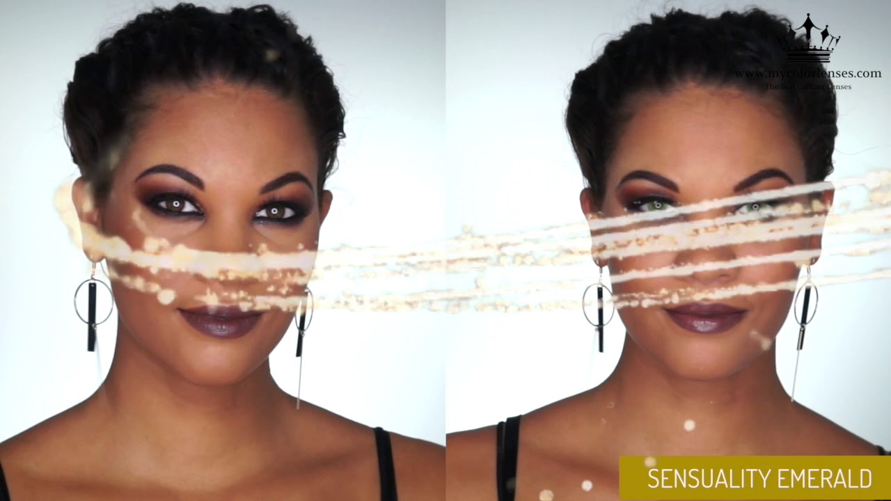 Lenti a colori verdi Obsession Paris Sensuality Emerald - Mycolorlenses.com