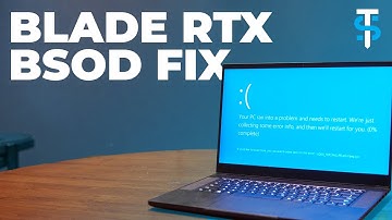 Razer Blade Blue Screen Fix! (VIDEO_TDR_FAILURE)