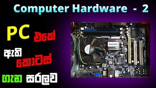 Computer එකේ ඇතුලේ Components | Part 2 | Computer Hardware sinhala | Anytiplk