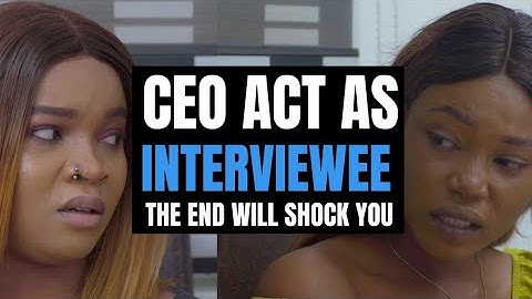 CEO ACT AS INTERVIEWEE, THE END WILL SHOCK YOU | @MociStudios