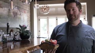 Chef Dustin Valette from Vallette Restaurant in Healdsburg, California