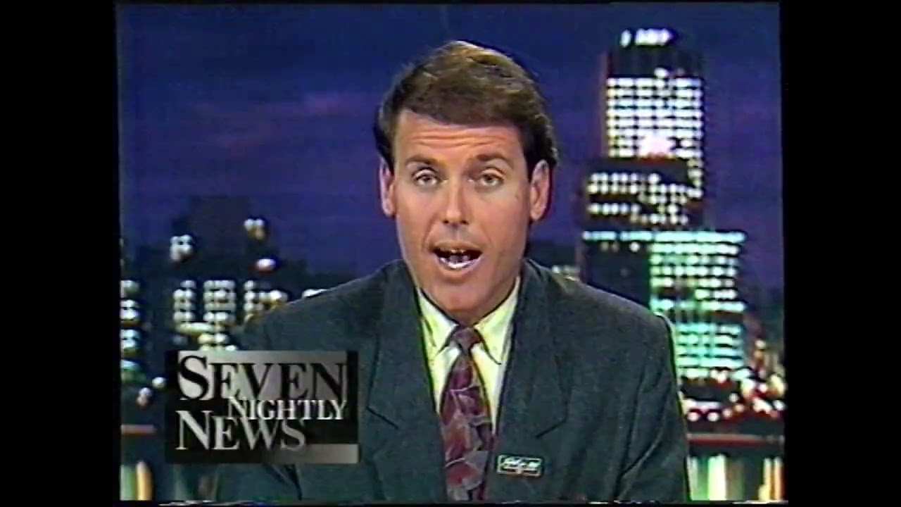 Channel 7 News Updates  - 1989 Awful Blackface Telethon