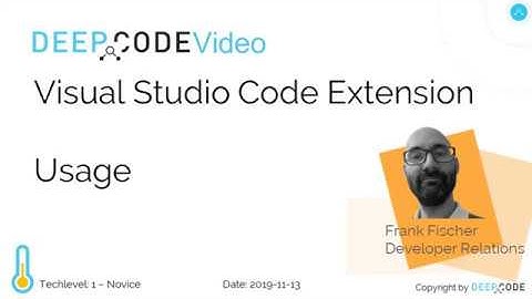Using the Visual Studio Code Extension - Javascript Linters vs DeepCode