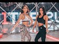 Позирование фитнес бикини IFBB и NPC Арина Скоромная и Яна Кузнецова