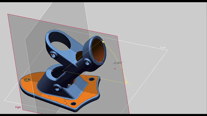 Complete Reverse Engineering Workflow | Geomagic Design X Plus
