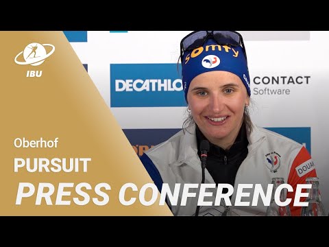 Oberhof 2023: Women Pursui Press Conference