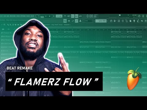 How "FLAMERZ FLOW" by Meek Mill was made in 6 minutes | FL Studio