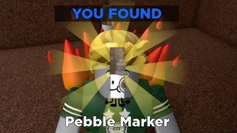 How to get PEBBLE marker in FIND THE MARKERS Roblox [ Updated 2025 ]