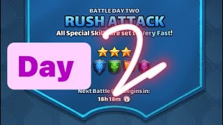 Empires & Puzzles Tourney : 3 ⭐️ 🌈 Rush Attack 🌈 Day-2