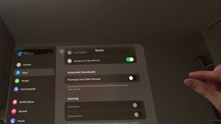Apple Vision Pro: How to Clear Reading Goals Data in Books Tutorial! (For Beginners) screenshot 4