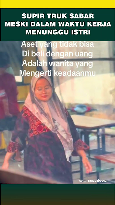 Supir Truk Sabar Menunggu Istri #shorts