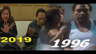 عادل إمام ودلال عبدالعزيز بعد 23 سنه ()