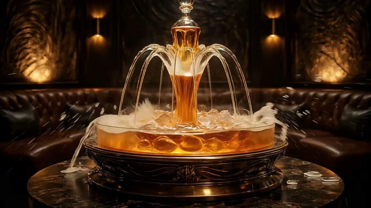 4K Interior Fountain ASMR Cinematic Interior Related TV Art