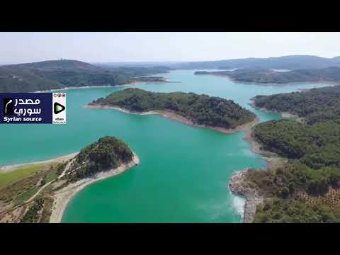 من جمال الساحل السوري مشقيتا اللاذقية تصوير جوي 
