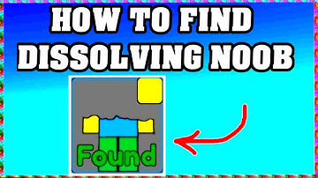 How To Find DISSOLVING NOOB in FIND THE NOOBS ROBLOX [Update] [walkthrough]
