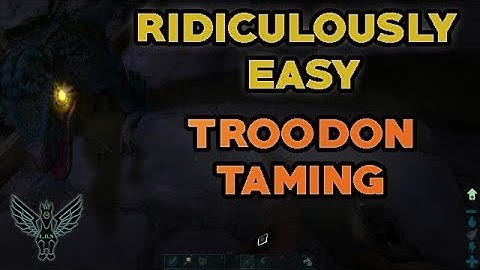 The ridiculously easy way to tame a troodon and mistakes you might be doing
