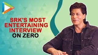 Shah Rukh Khan talks about Zero - his biggest film till date | Full Interview