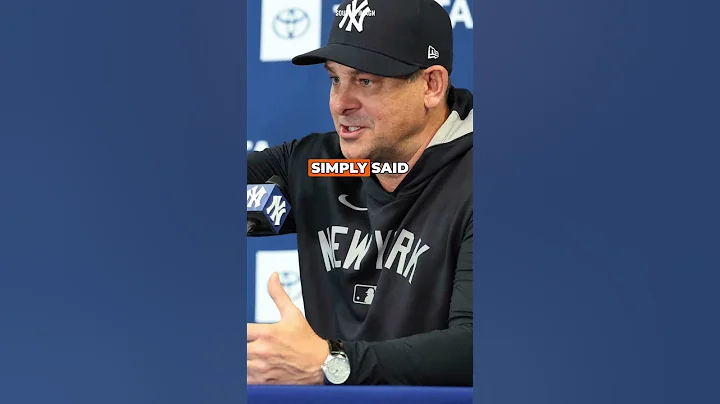 Aaron Boone Sends 7-Word Message on Potential Aaron Judge Position Change