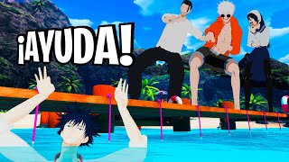 GOJO y GETO van a la PLAYA | JUJUTSU KAISEN VR