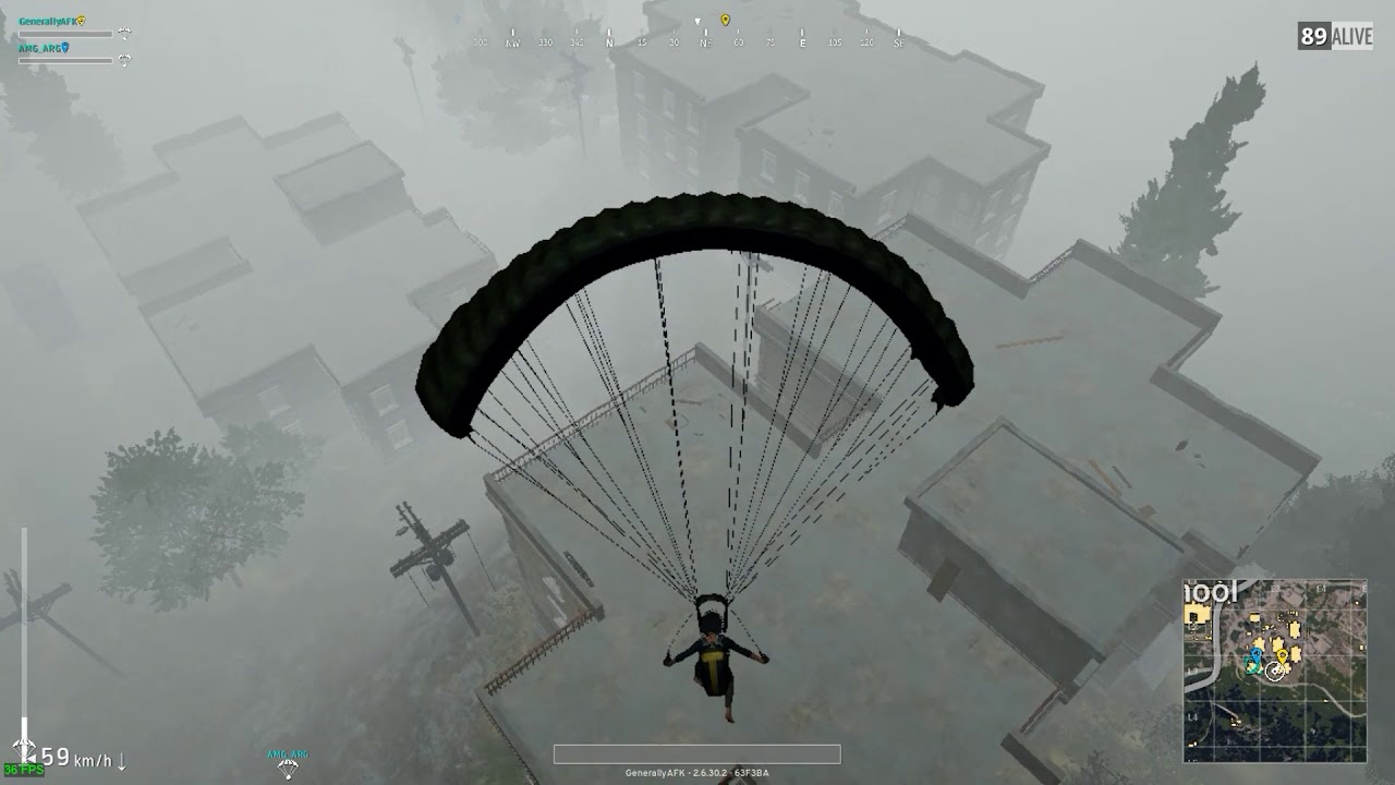 Parachute Kill PUBG