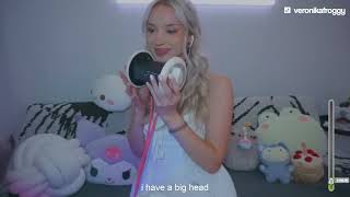 Princess costume Veronika | ASMR Veronika  / (No Talking/Whispers Only) ASMR Stream with Veronika