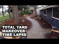 Total Yard Makeover Time Lapse