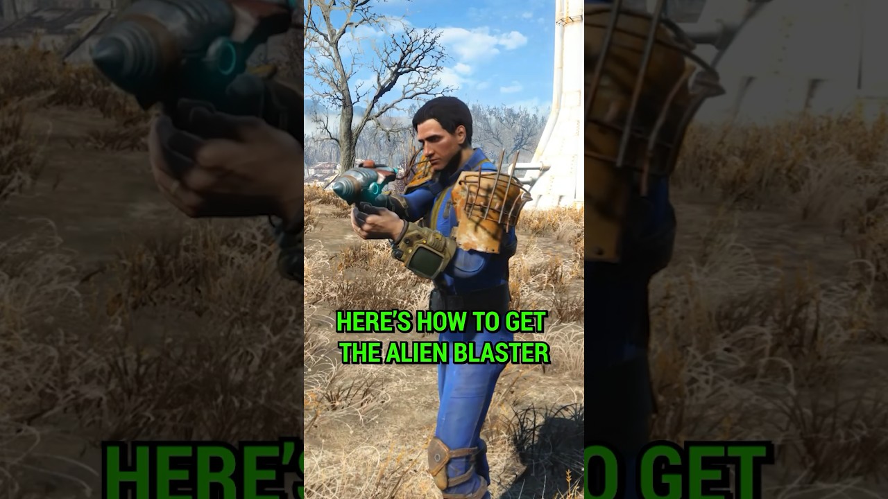 Где взять бластер пришельцев в Fallout 4