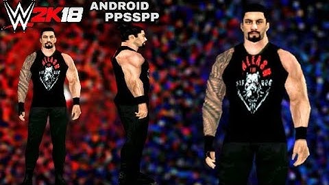 ROMAN REIGNS STORY MODE TEXTURE FOR SVR11(ROMAN REIGNS NEW FACE )