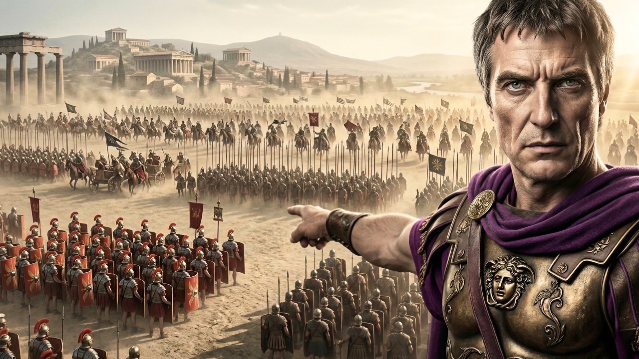 Jak Sulla Porazil Čtyřikrát Větší Armádu? | MASAKR U CHAIRONEIE 86 před Kristem