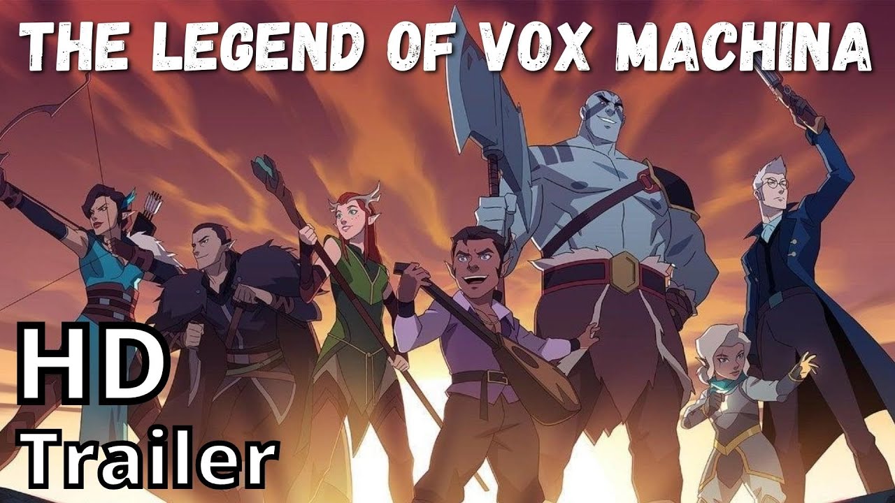 Official Key Art And Trailer For THE LEGEND OF VOX MACHINA