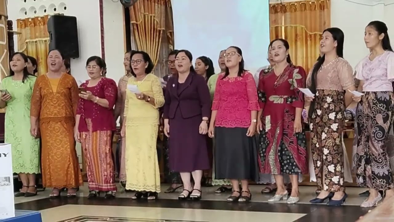 Lagu penyejuk hati. Lagu Bahasa Nias Datanglah Padaku versi Vocal Group Mazmur Jemaat BNKP Lahewa.