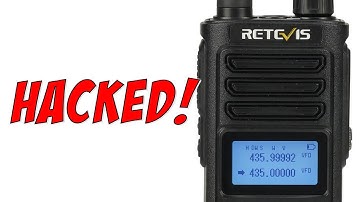 HACKED! - How to Unlock Retevis RA89 (The New Way)