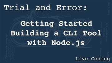 Getting Started Building a CLI Tool with Node.js (Learning by Trial and Error)