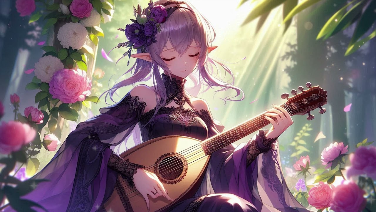 Elven Spring Forest | Bright Fantasy Ambience and Peaceful Melodies