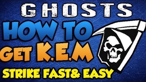 Call of Duty: Ghosts - How To Get K.E.M Strike Easy and Fast In Carepackages