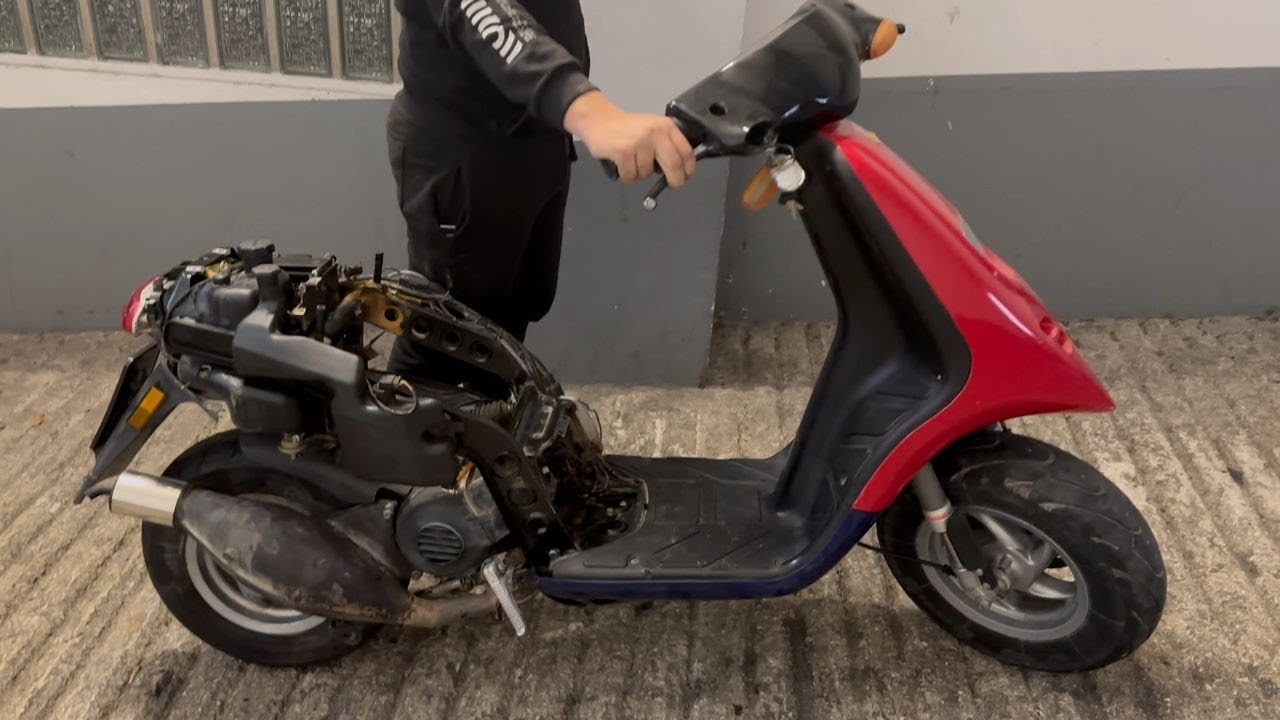 PIAGGIO TYPHOON PRE ITV YouTube