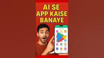 AI Se Apps Kaise Banaye | How To Make App #app #ai #howto #shorts #playstore