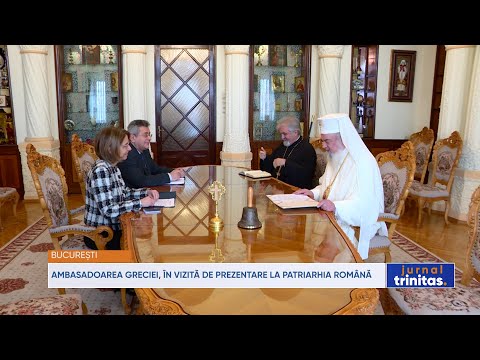 Ambasadoarea Greciei, în vizită de prezentare la Patriarhia Română