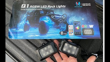 mictuning Q1 rock lights