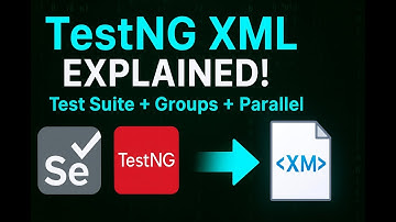 TestNG XML & Test Suite Explained m #TestNG #AutomationTesting #TestNGXML #TestSuite #QA #Software