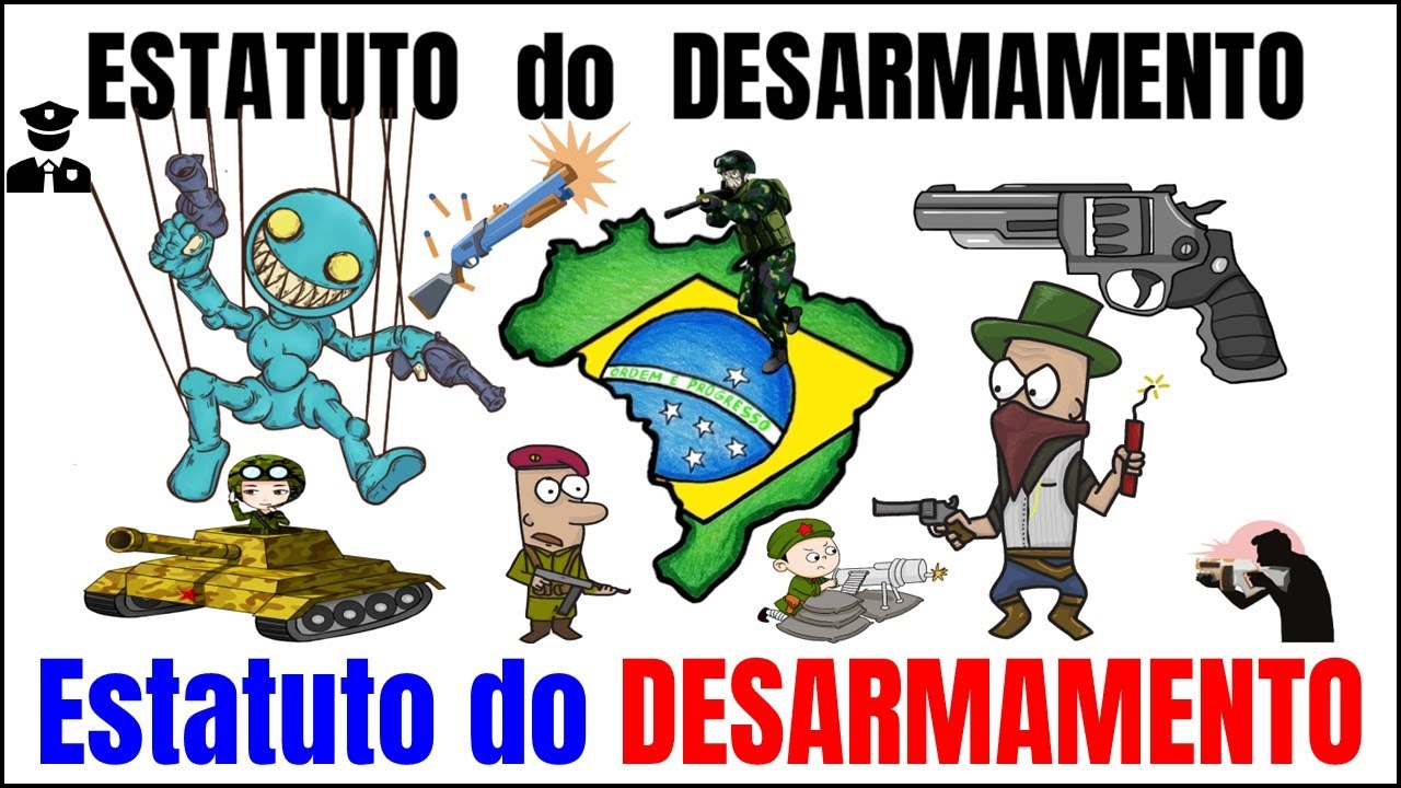ESTATUTO DO DESARMAMENTO - Direito Penal - Leis Penais Especiais (LEI 10.826/03)