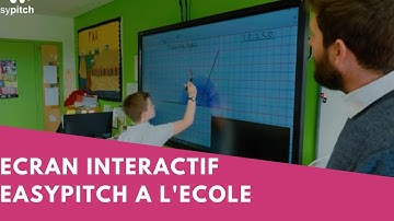 Les écrans interactifs Easypitch pour l