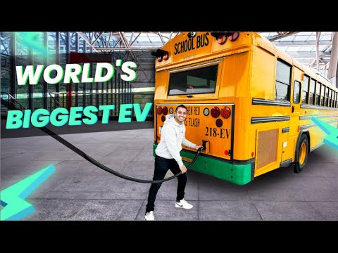 Riding the World's Biggest Electric Vehicle! - YouTube