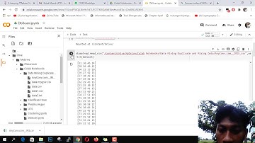 Menggunakan Metode DBscan Untuk Clustering