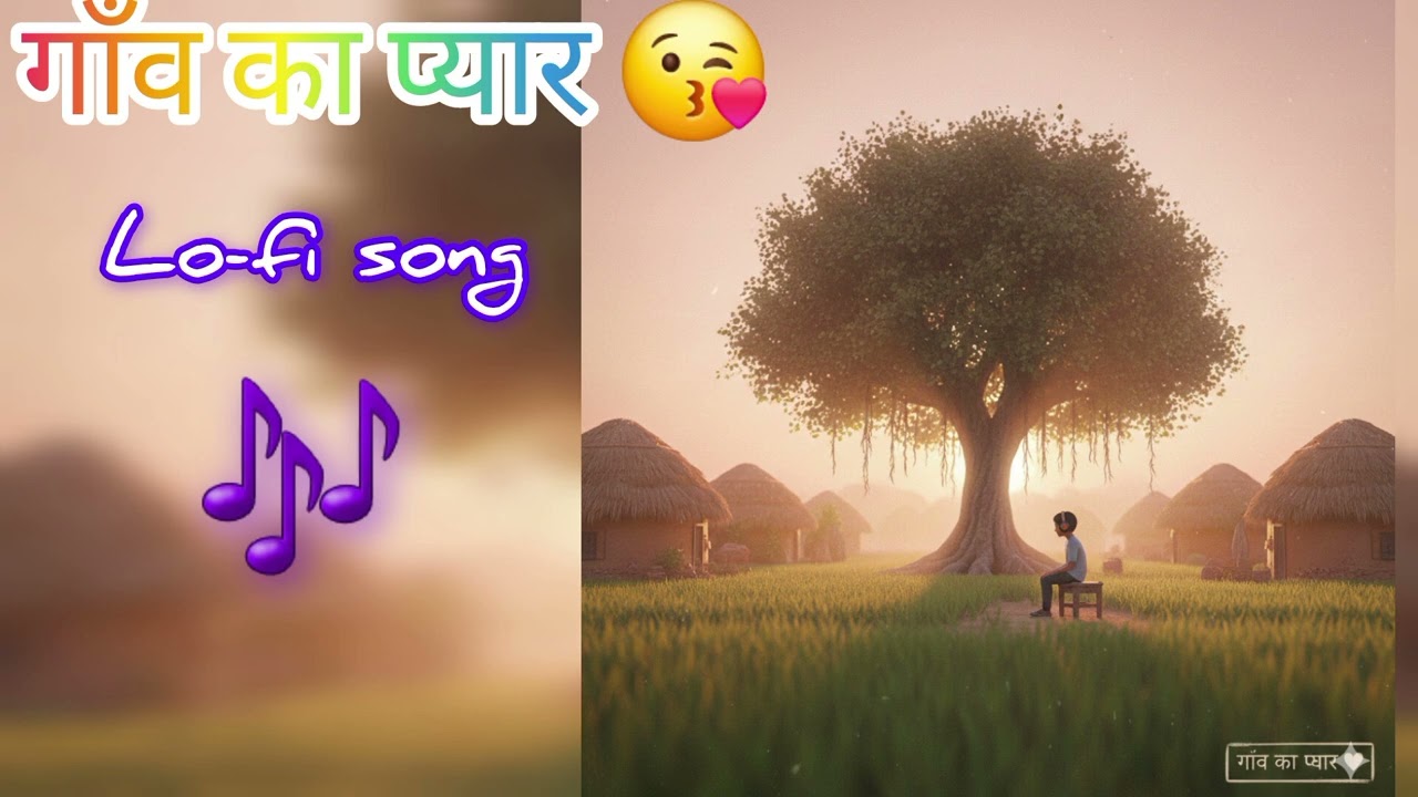 गाँव का प्यार ❤️ | Emotional Hindi Lo-Fi Song | Pure Village Vibes