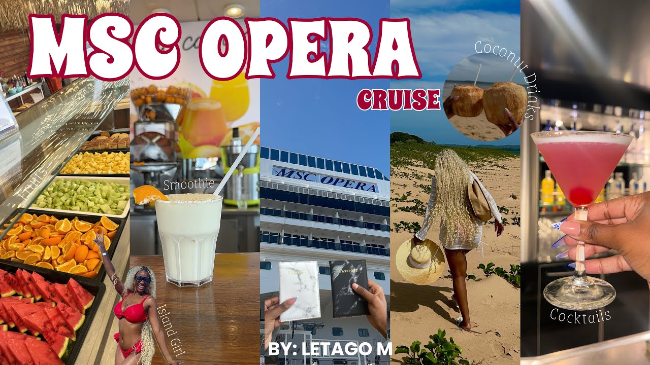 MSC Cruise Vlog | Durban to Mozambique🇲🇿| Portuguese Island | South Africa Review 