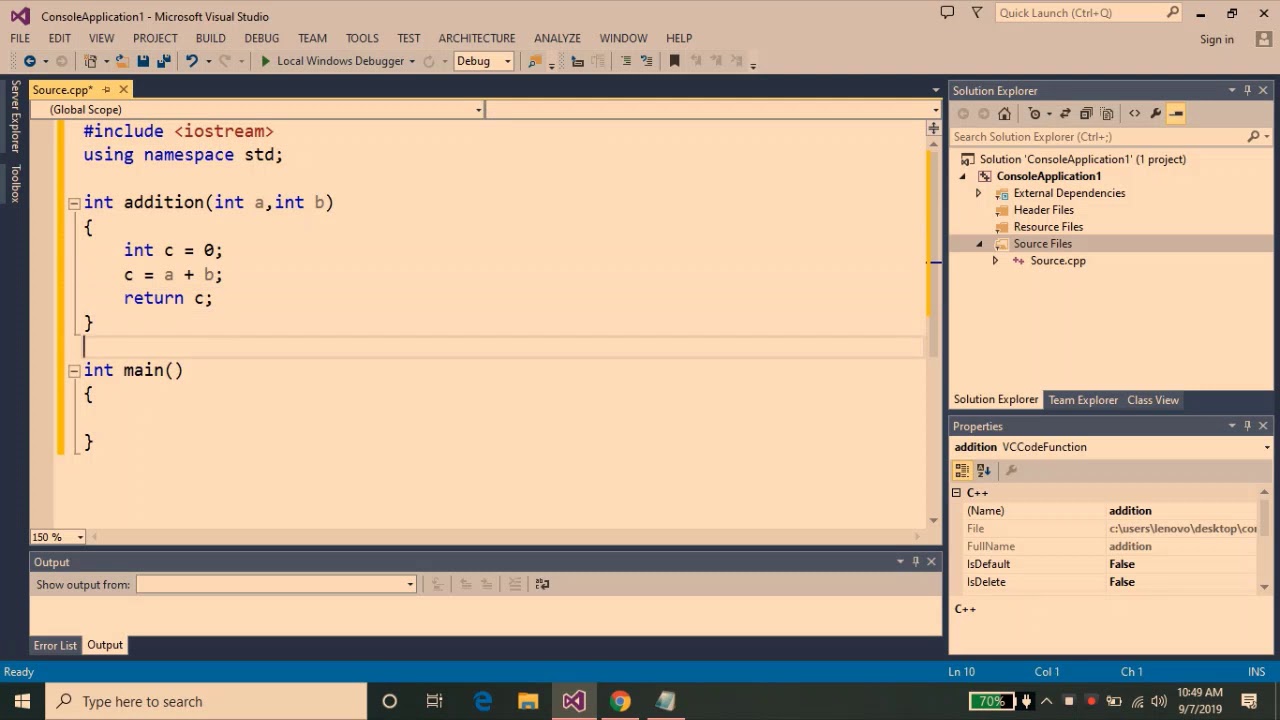 How To Add Two Numbers in C++ - YouTube