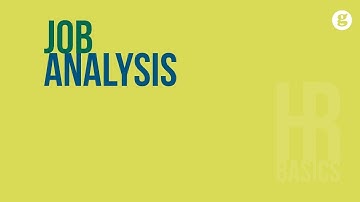 HR Basics: Job Analysis 2e